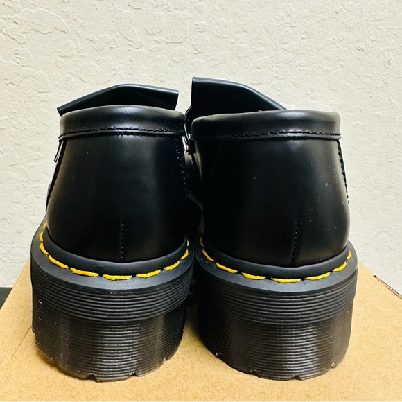 dr martens ADRIAN LEATHER PLATFORM TASSEL LOAFERS - Picture 5 of 10